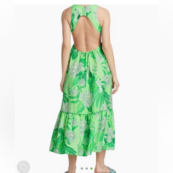 Farm Rio dewdop floral maxi dress size small - Picture 2 of 2